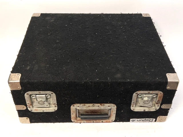 Grundorf Turntable Heavy Duty Flight Road Case for Technics SL 1200mk2/3/5, 1210