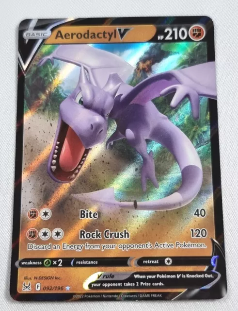 Aerodactyl V (Lost Origin 180/196) – TCG Collector