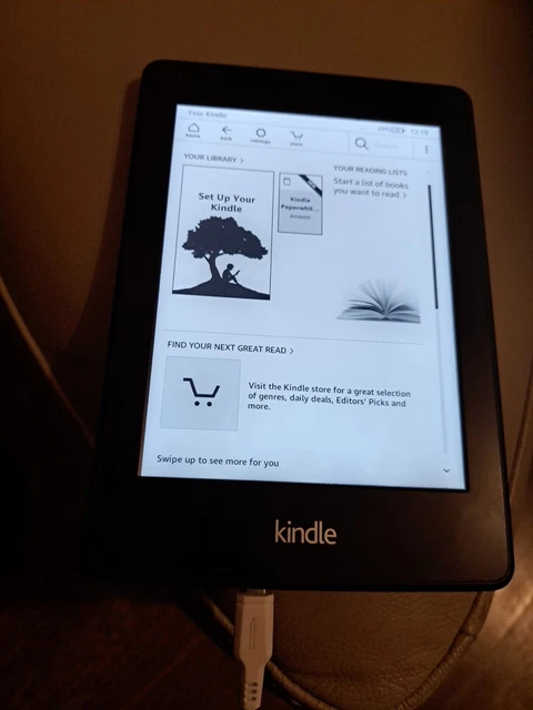 Amazon Kindle Paperwhite (DP75SDI/6th Generation) 4GB  Wi-Fi E-Book Reader