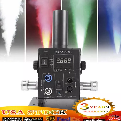 Cryo LED CO2 Jet Machine Fogger Smoke DMX DJ Disco Club Stage Show Effect