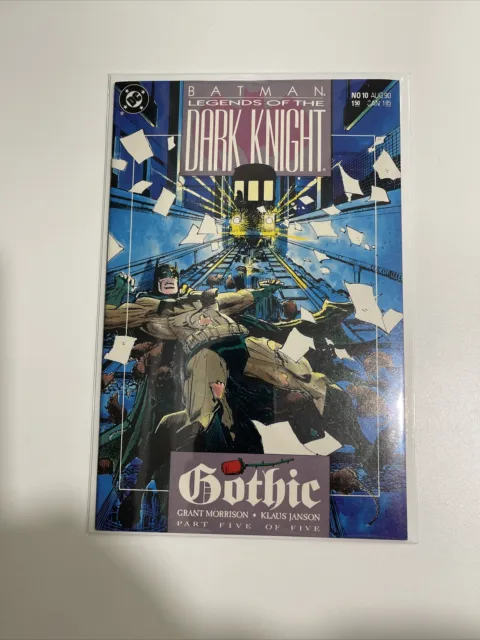 Legends of the Dark Knight #10 (Aug. '90) - Grant Morrison! Batman! Gothic!