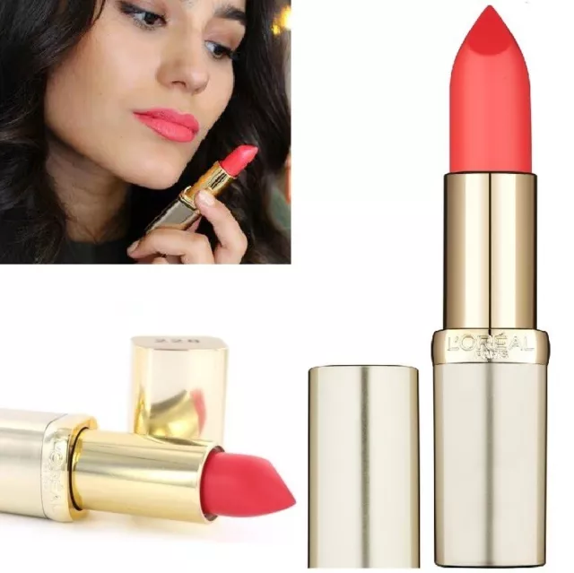 L'Oréal Paris Rouge À Lèvres COLOR RICHE MATTE MAT 228 VIP  - Coral  Corail