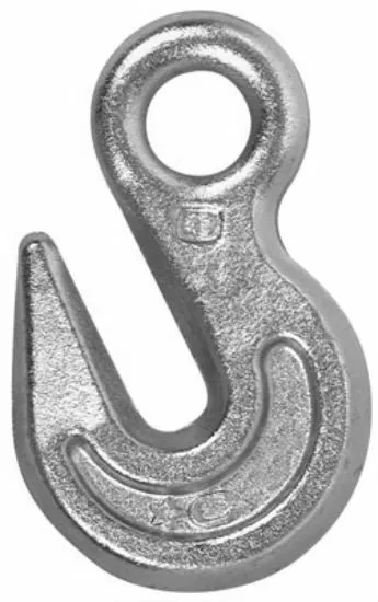 Campbell T9001824 Eye Grab Hook, Grade 43, Zinc Plated