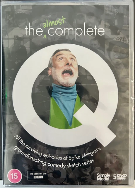 (未使用･未開封品)Q. - The Almost Complete Q [Region 2] Q - THE Almost Complete Q - Spike Milligan - BBC - Region 2