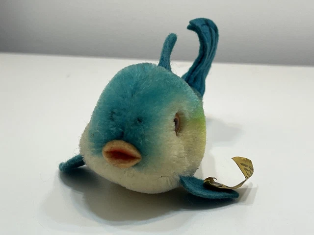 STEIFF ANIMAL 12,5 cm poisson 2300/10 - état voir description - ménage ...