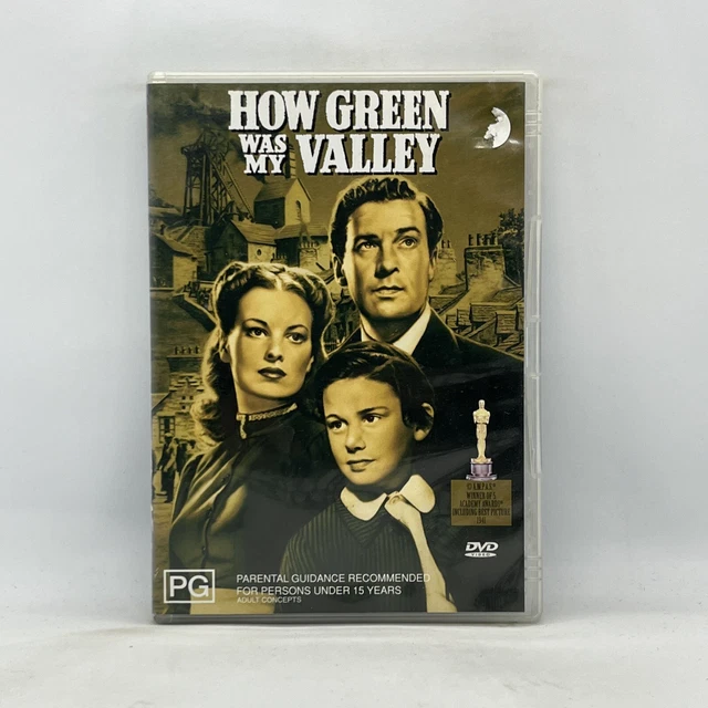 How Green Was My Valley Mining DVD Movie Film VGC Free Post R4 PAL
