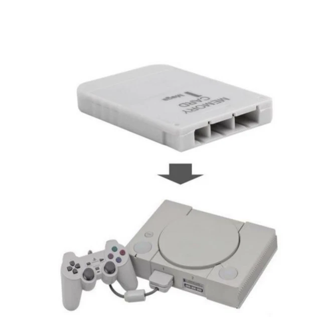 PS1 Memory Card 1 Mega Memory Card For PS1 PSX Game Useful Practical Afforda#w#