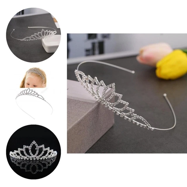 Copricapo sposa corona stile principessa spettacolo palcoscenico donna bambini regina corona