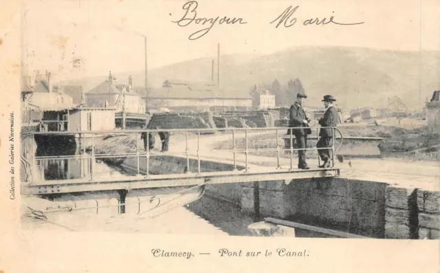 Clamecy - Canal Bridge