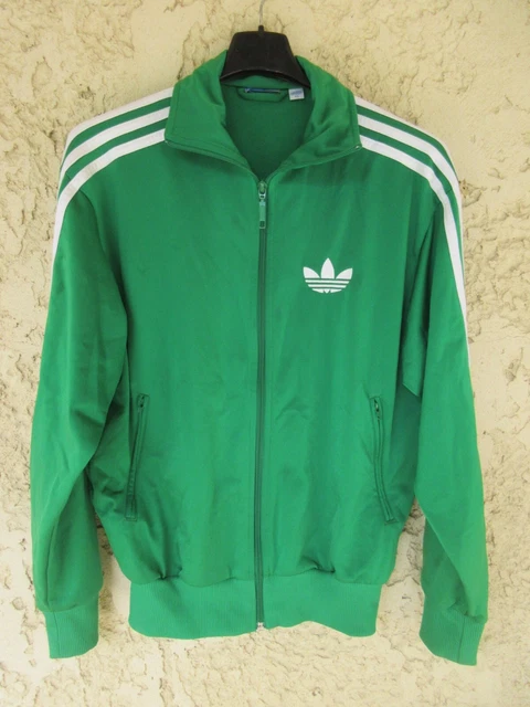 Veste adidas vintage verte deals