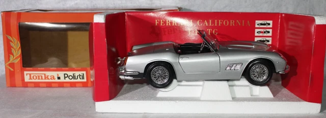 MGA Twin Cabriolet Polistil 1/16 - Modèle De Collection En Boîte - Bleu - Tonka