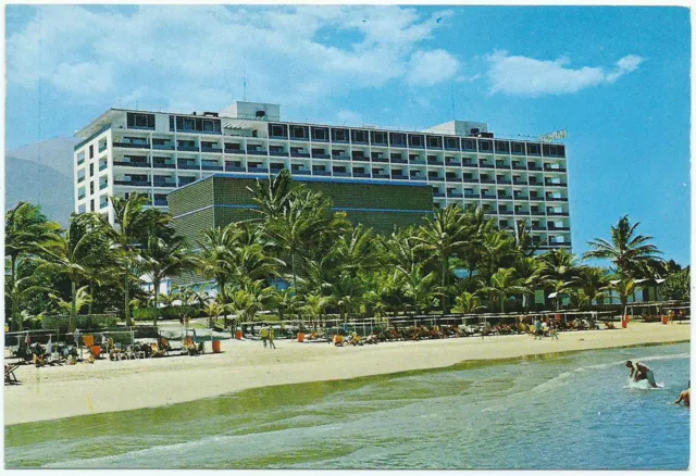 La Guaira Venezuela, Vintage Postcard, Hotel Macuto Sheraton-Caraballeda