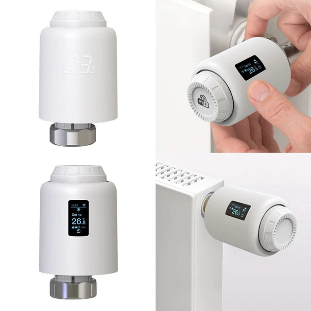Thermostatique Valves Wi-Fi Sol Chauffage Refroidissement Smart Thermal Tête