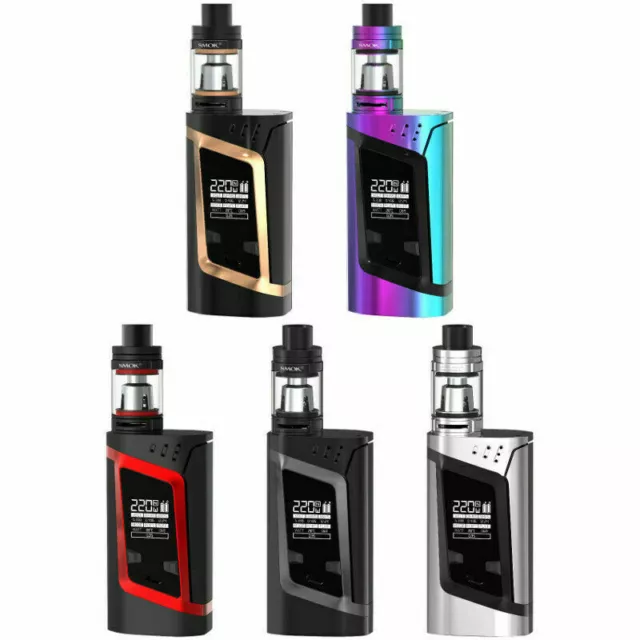 Authentic SMOK ALIEN RHA 220w TC Kit with TFV8 Baby Tank