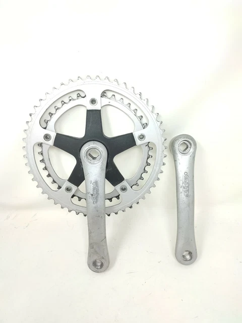 Guarnitura per bici da strada, 42T, 48T, 52T, 170 mm, 152 mm, set di pedivelle con piastra a denti cavi, accessori per bici (52T