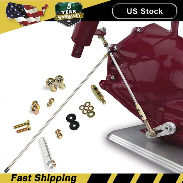 UNIVERSAL ADJUSTABLE COLUMN Shift Linkage Kit 350 400 700R4 GM
