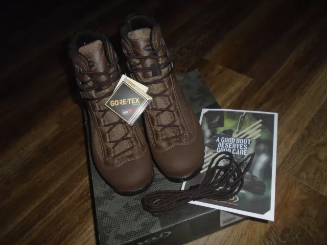 Aku Mens Combat High Liability Boots Size 8L Wide Fit British Army New