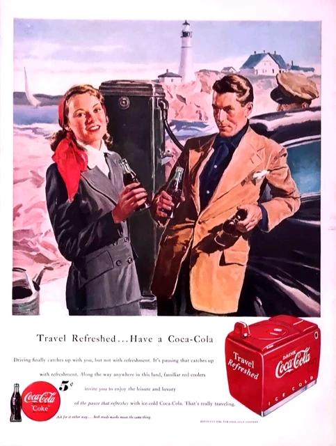 COCA-COLA 1949 VINTAGE Coca-Cola 