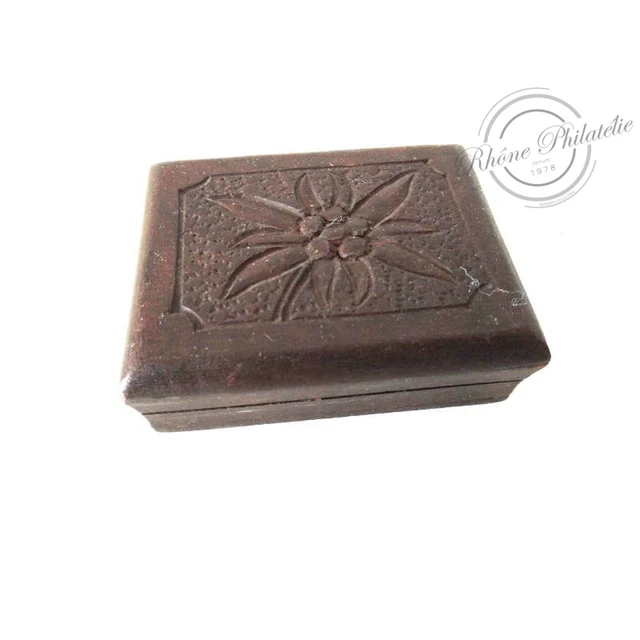 Box to Stamps IN Wooden 62 x 50 x 22mm
