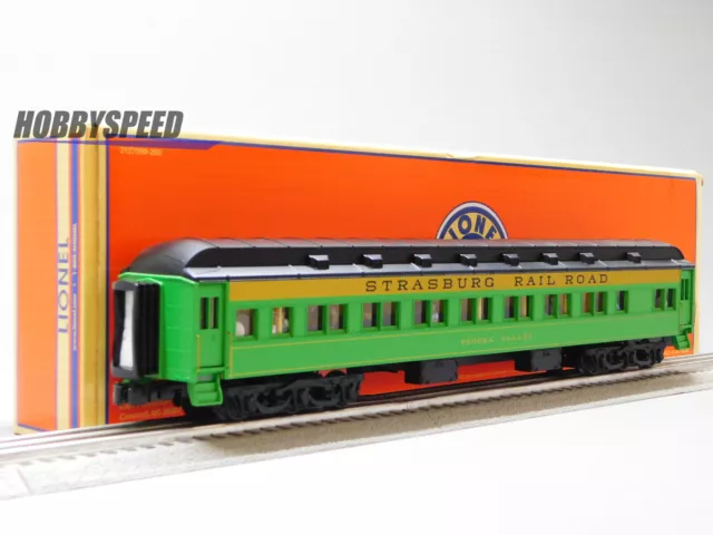 Lionel Strasburg Railroad 18" Pequea Valley" (Green) Passenger Coach 2327110 New