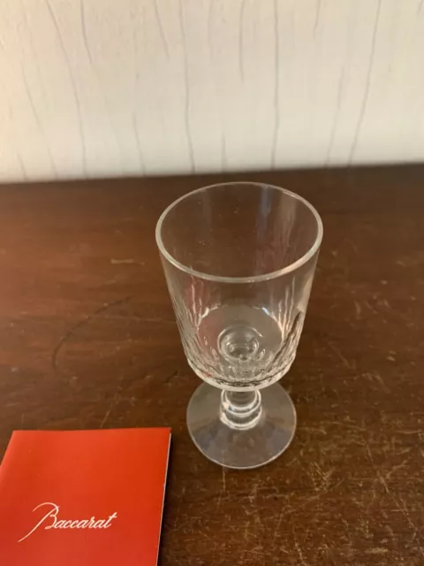 10 verres à digestif modèle Richelieu en cristal de Baccarat (prix à la pièce)