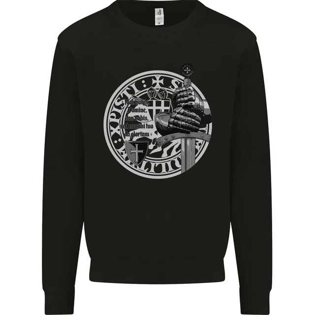 Non Nobie St Georges Day Knights Templar Kids Sweatshirt Jumper