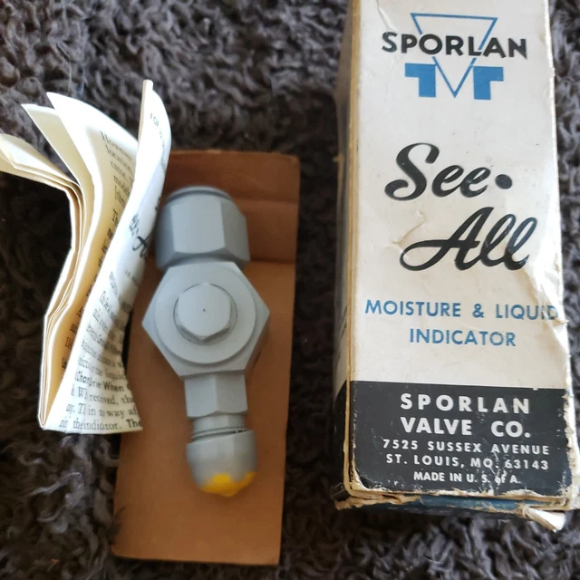 Nos Spolan Sa 13Fm Moisture Liquid Indicator 3/8 F 3/8 M Sae