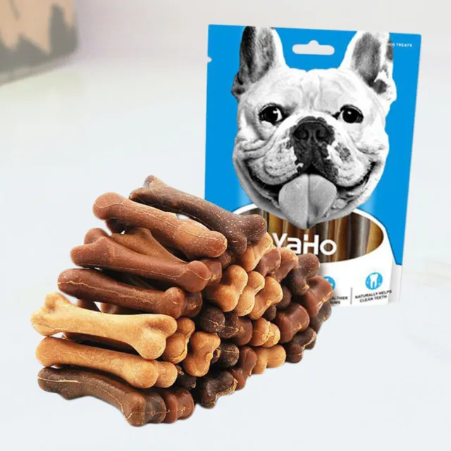30PCS Dog Chew Toy Dog Snacks Chew Bones Dog Molar Rod