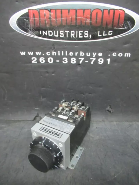 Agastat Time Delay Relay 30-300 Seconds 7014Ae 120 Volt Voil 600 Vac 10 Amp