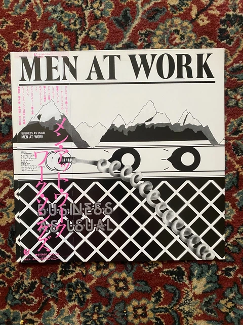 MEN AT WORK Business As Usual Epic 253P379 1Lp $5.64 - PicClick CA