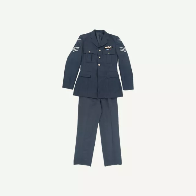 Mens Blue Regular Suit 2 Piece 44" L 31" W 30"