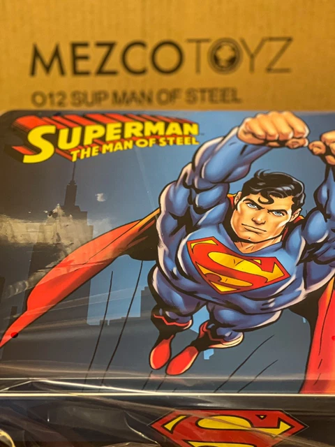 MEZCO One:12 Superman Man of Steel Deluxe Edition Action Figure DC Comics Toy