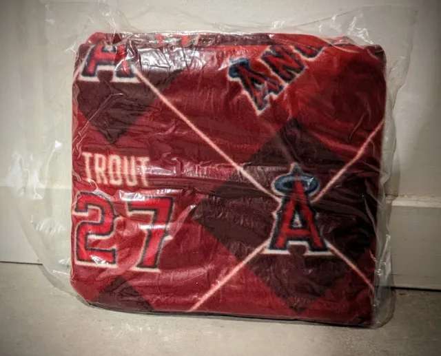 LA Angels Baseball Shohei Ohtani Mike Trout SGA Fleece Blanket 4/25/2023 🔥😇