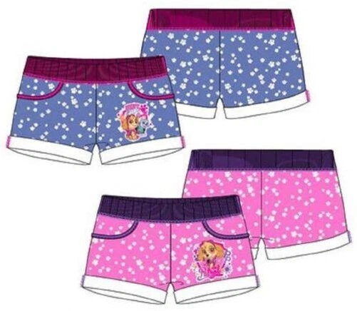 Ragazze Ufficiale Paw Patrol Estate Tuta Stampato Pantaloni Corti Età 3-6 Anni