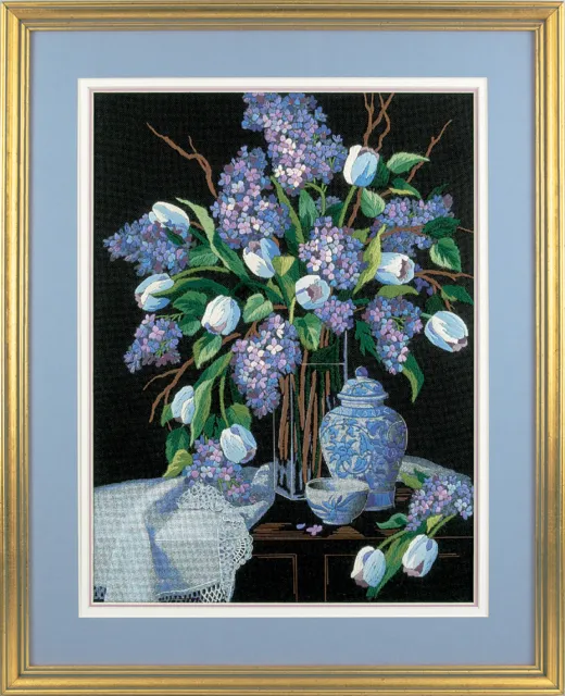 Dimensions Embroidery Kit: Crewel: Lilacs and Lace