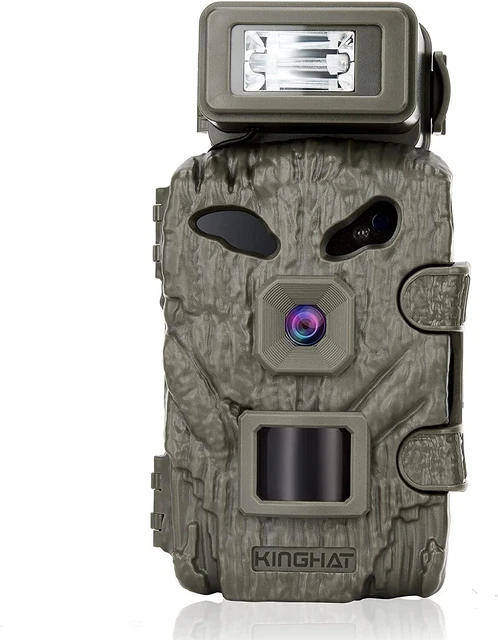 Fototrappola Video 4K 48MP Fotocamera Caccia Infrarossi Visione Notturna IP66
