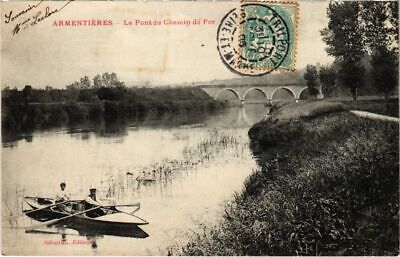 CPA Armentieres - Le Pont du Chemin de Fer (1038154)