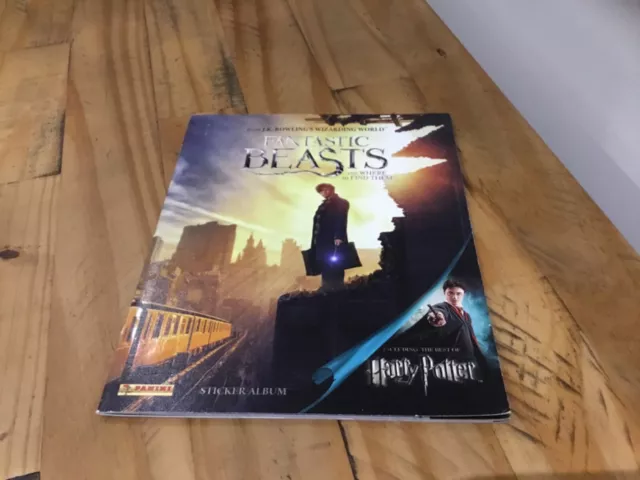 2016 Rowling wizarding world Fantastic Beasts Harry Potter Panini Sticker Album