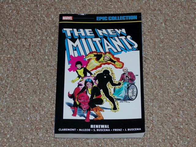 2017 Marvel Comics New Mutants Epic Collection: Renewal TPB Graphic Novel Vol. 1
