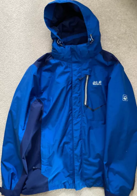 JACK WOLFSKIN MENS 3 In 1 Texapore Jacket Size XL 45.00 PicClick UK