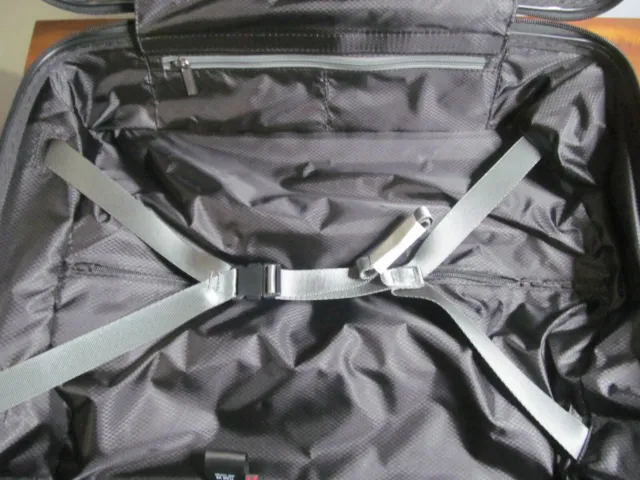 TUMI Luggage V4 Black Executive Continental Laptop Carry On Spinner-TSA Lock-NWT 9