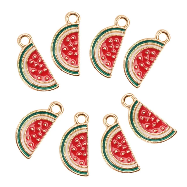 10PCS Schmuck Machen Charme Legierung Emaille Anhänger