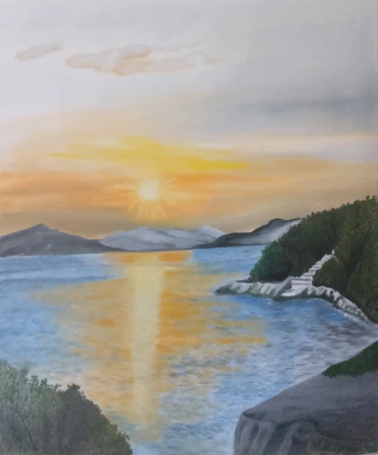 Dipinto su Tela "Il Mare ed i suoi riflessi"