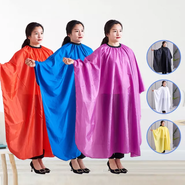 6color Salon Hair Cut Hairdressing Hairdresser Barber Cape Gown Cloth Waterproof