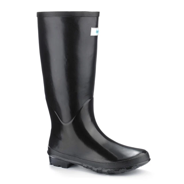 WEDGE WELLY SPLASH Miss Predictable Wellies Uk Size 3 Wide Calf