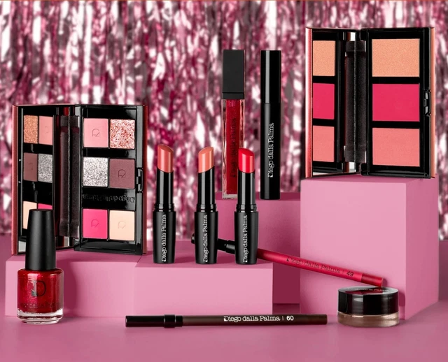 Diego Dalla Palma Ballroom Box Set Occhi Viso Labbra Nuovo Trousse 10 Make Up