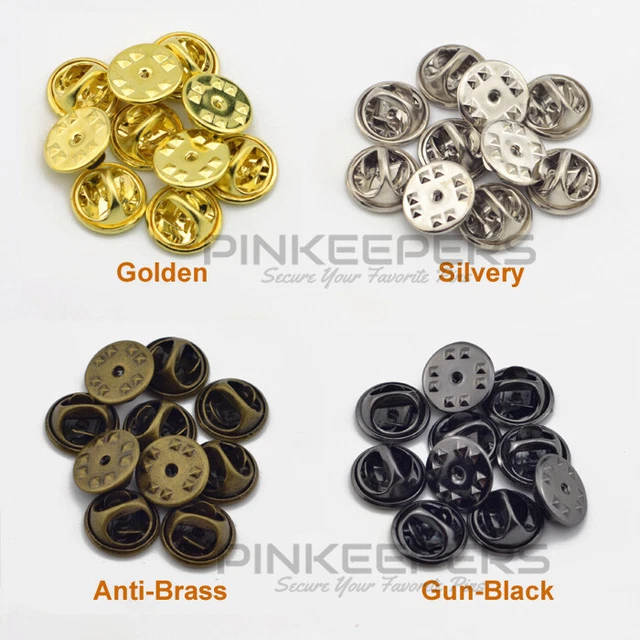 BUTTERFLY CLUTCH PIN Back Clasps Metal Clutch Lapel Pin Backs For Pin