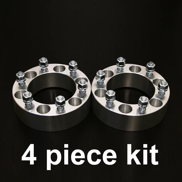 4pc 2" 6x139.7 Wheel Spacers (12x1.5 Studs) for Isuzu Lexus Mitsubishi Toyota