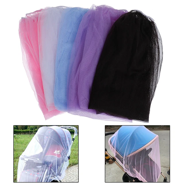Baby stroller pushchair cart mosquito insect net safe mesh buggy crib netti'Y Sg