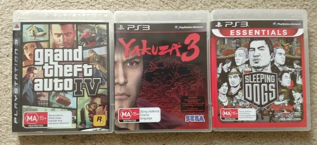 PLAYSTATION 3 PS3 Games Bundle - GTA IV & Yakuza 3 & Sleeping Dogs $65.00 -  PicClick AU